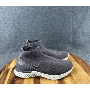 Nike Rise React Flyknit Women's Size 8.5 Running Shoes Thunder Gray